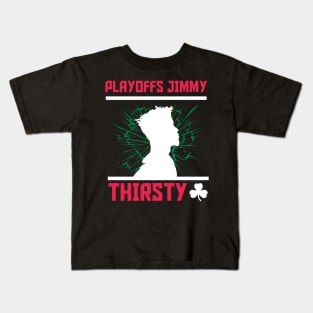 Playoffs Jimmy Buckets THIRSTY C Kids T-Shirt